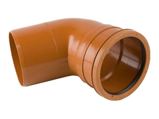 Picture of 110mm x 67 1/2 deg Single Socket Bend 