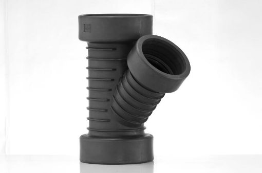 Picture of 300mm x 45 deg Triple Socket Equal Branch 
