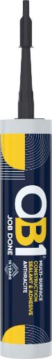 Picture of BOSTIK  OB1  MULTI SURFACE CONSTRUCTION SEALANT & ADHESIVE Anthracite 290ml  (ORIGINAL FORMULATION)