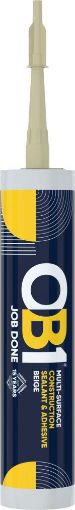 Picture of BOSTIK  OB1  MULTI SURFACE CONSTRUCTION SEALANT & ADHESIVE Beige 290ml  (ORIGINAL FORMULATION)