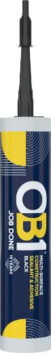 Picture of BOSTIK  OB1  MULTI SURFACE CONSTRUCTION SEALANT & ADHESIVE Black 290ml  (ORIGINAL FORMULATION)