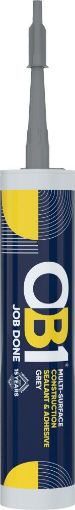 Picture of BOSTIK  OB1  MULTI SURFACE CONSTRUCTION SEALANT & ADHESIVE Grey 290ml  (ORIGINAL FORMULATION)