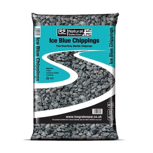 Picture of Ice Blue 20 mm Poly Bag 