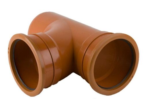 Picture of 160mm x 160mm x 87 1/2 deg Double Socket Branch 