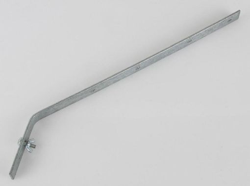 Picture of Rainwater 112mm Roundstyle Rafter Top Gutter Bracket* Galvanised 