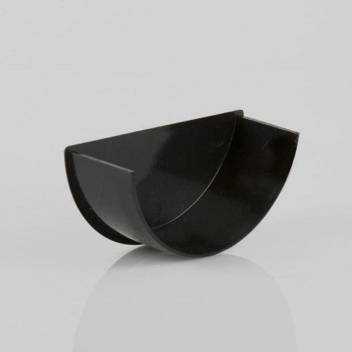 Picture of Rainwater 112mm Roundstyle Internal Stopend Black 