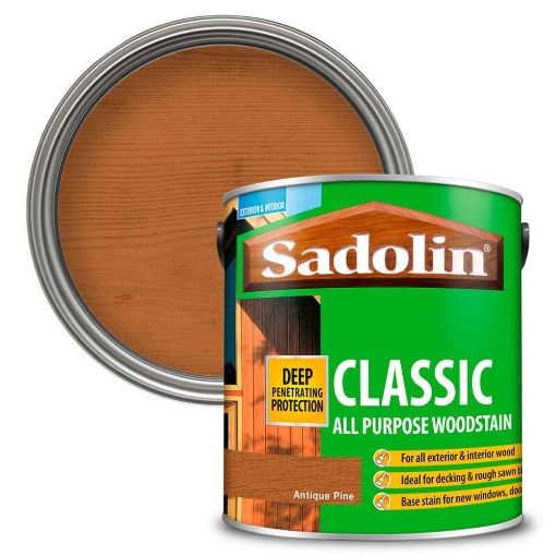 Picture of Sadolin Classic Wood Protection Antique Pine 2.5L