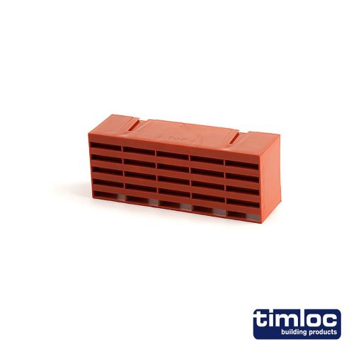 Picture of Plastic Airbrick 215w x 69h x 60dmm Terracotta