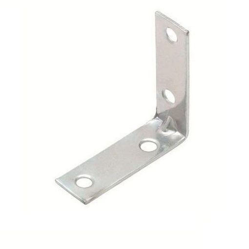 Picture of 38MM CORNER BRACE (4 PACK) BRIGHT ZINC PLATED 38MM