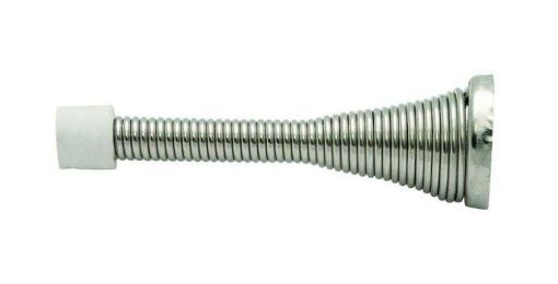 Picture of SPRING DOORSTOP (2 PACK) NICKEL PLATED