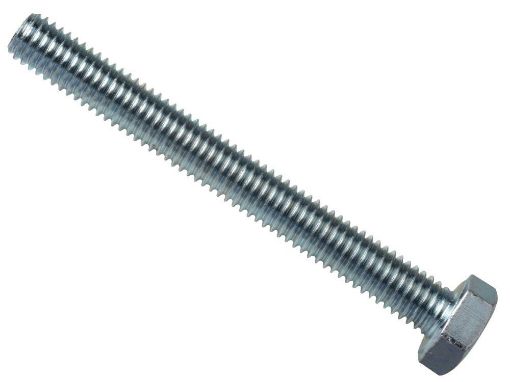 Picture of M12 x 50mm High Tensile Set Screws - Zinc Plated - Bag 5