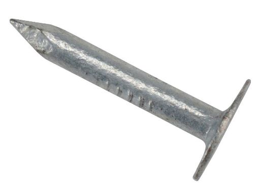 Picture of 3.00 x 13mm Felt Nails Extra Large Head - Galvanised - Bag 2.5KG