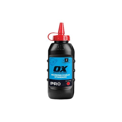 Picture of OX Pro Chalk Refill 226g - Red