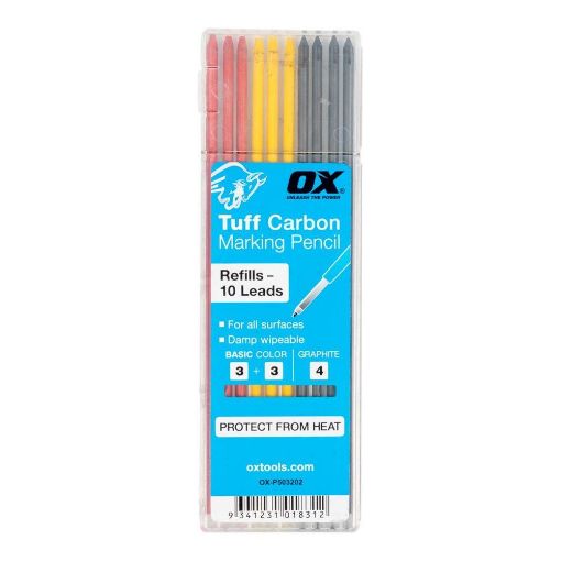 Picture of OX Tuff Carbon - Basic Colour & Graphite Lead (10pk)