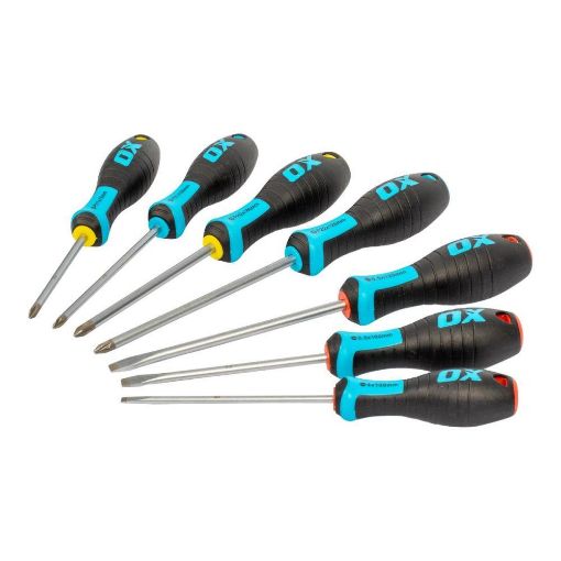 Picture of OX Pro 7 Piece Screwdriver Set - Card Display Box