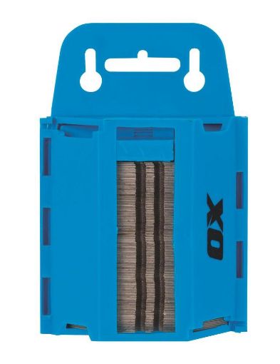 Picture of OX Pro 100 Pack Heavy Duty Knife Blades & Dispenser