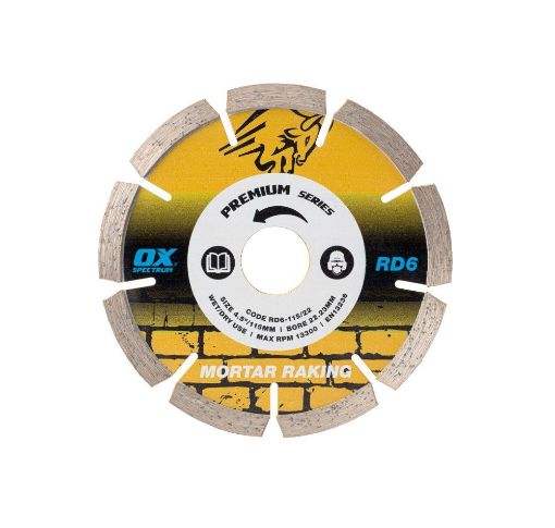 Picture of Spectrum Plus Diamond Blade - Mortar Raking - 115/22.23mm