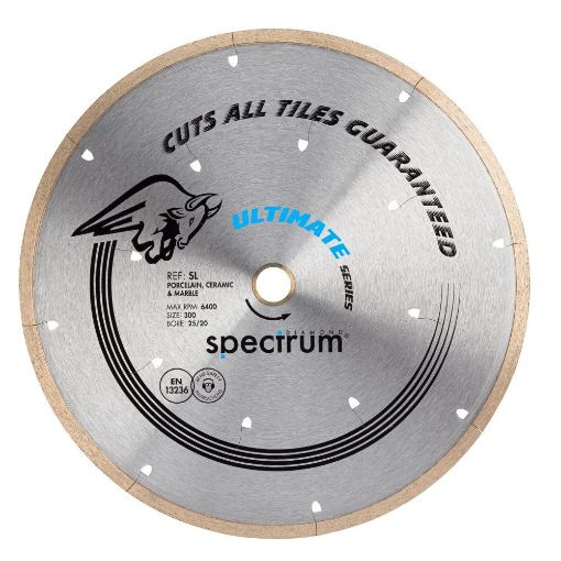 Picture of Spectrum Ultimate Dia Blade - All Tiles Guaranteed - 300/25.4/20mm