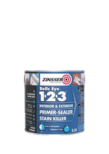 Picture of Zinsser Bullseye 1-2-3 2.5lt 