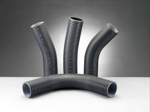 Picture of Naylor Twin Wall Duct Bend 160(137)Mm X 90Deg Bend Black