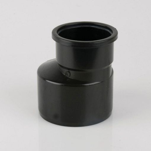 Picture of Brett Martin 110mm Push Fit Soil 160mm Drain Connector Black