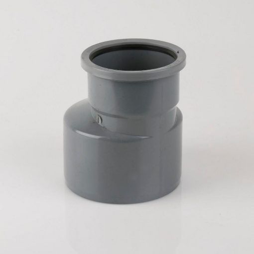 Picture of Brett Martin 110mm Push Fit Soil 160mm Drain Connector Grey