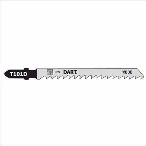 Picture of DART T101D Wood Cutting Jigsaw Blade - Pk 5 
