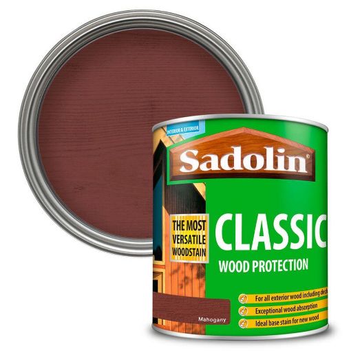 Picture of Sadolin Classic Wood Protection Mahogany 1L