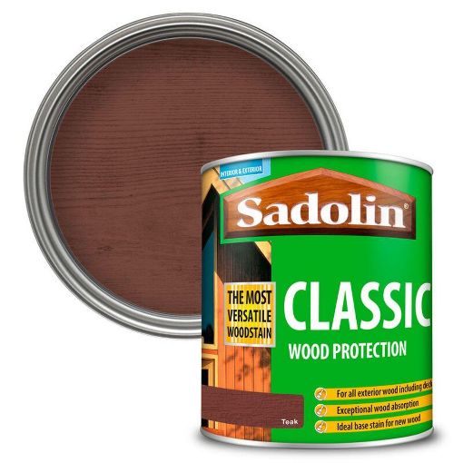 Picture of Sadolin Classic Wood Protection Teak 1L