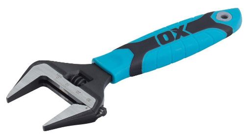 Picture of OX Pro Series Adjustable Wrench Extra Wide Jaw 6” (150mm)