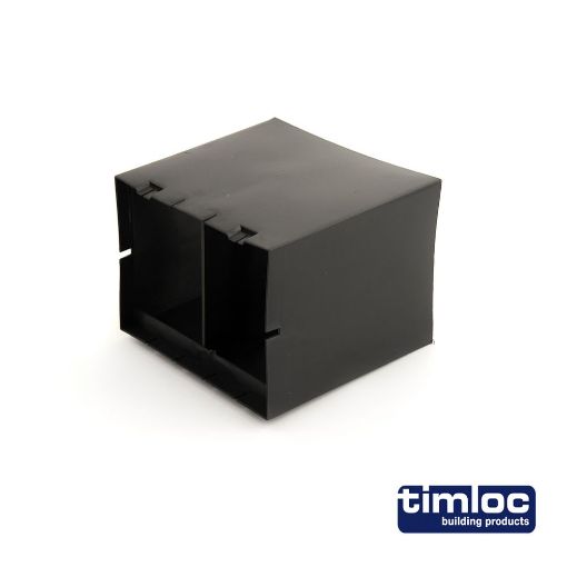 Picture of 9x6" Through Wall Cavity Sleeve 2 Airbrick Black