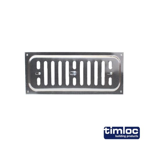 Picture of 9x3 Metal Internal Hit and Miss Louvre Vent Aluminium