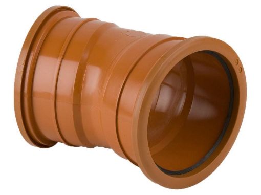 Picture of 160mm x 22 1/2 deg Double Socket Bend 