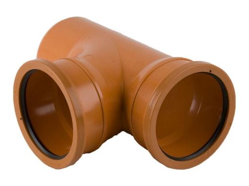 Picture of 110mm x 87 1/2 deg Double Socket Branch 