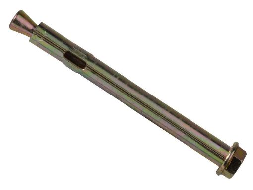 Picture of M10 x 77mm Sleeve Anchor - Hex Nut type - Zinc Yellow Passivated - Bag 10