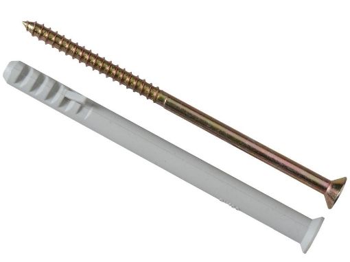 Picture of M8 x 120mm Frame Fixing - Zinc Yellow Passivated - Bag 10
