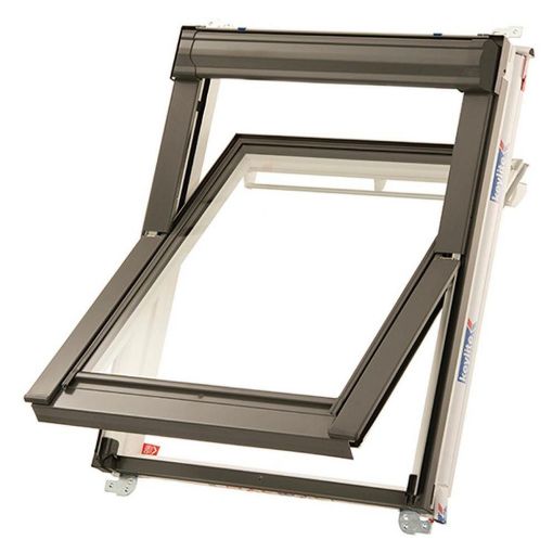Picture of Keylite Polar White Centre Pivot Thermal Glazing 1140x 1180mm PCP T  8