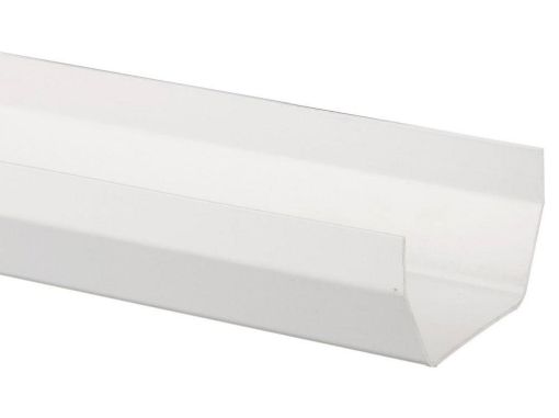 Picture of Brett Martin Rainwater 114mm Squarestyle 2m Gutter Arctic White