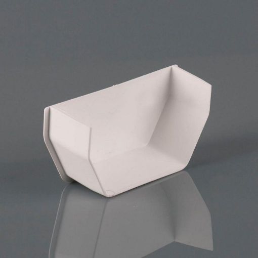 Picture of Rainwater 114mm Squarestyle Internal Stopend Arctic White 