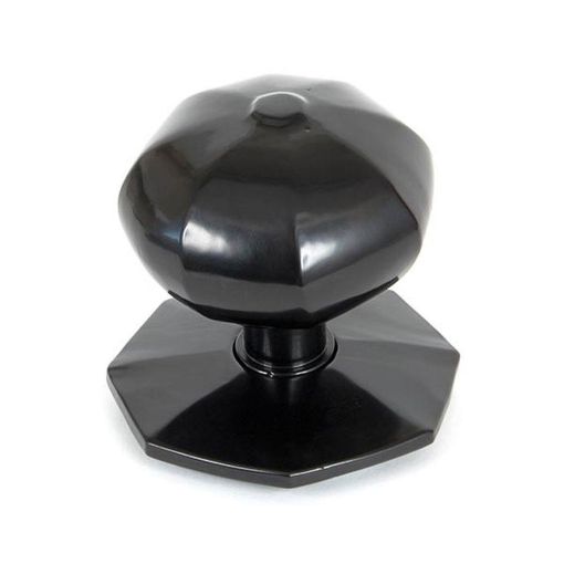 Picture of From The Anvil Black Octagonal Centre Door Knob