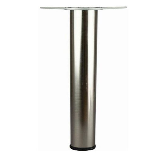 Picture of TABLE LEG - SATIN NICKEL 870MM