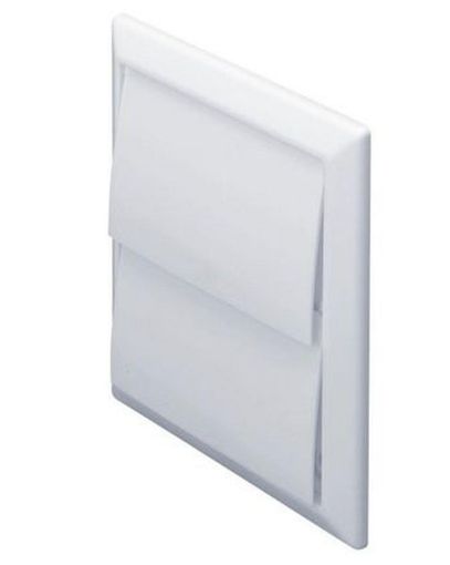 Picture of 100mm Gravity Flap Rnd Spigot White