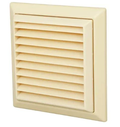 Picture of 100mm Louvred Grille Rnd Spig Cots