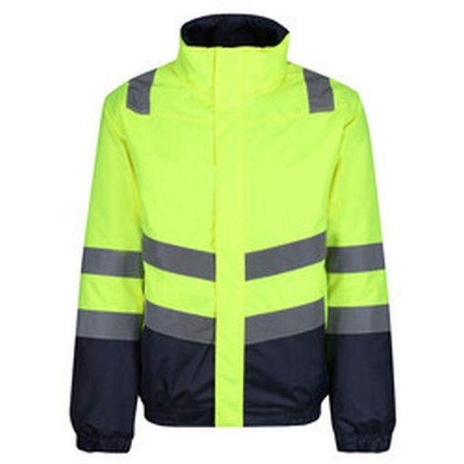 Picture of Regatta Hi-Vis Bomber Jacket Yellow 3XL