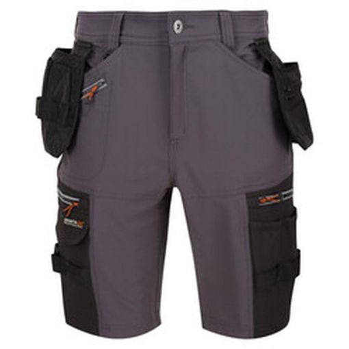 Picture of Infiltrate Stretch Detatchable Holster Shorts - Iron / Black 32" 