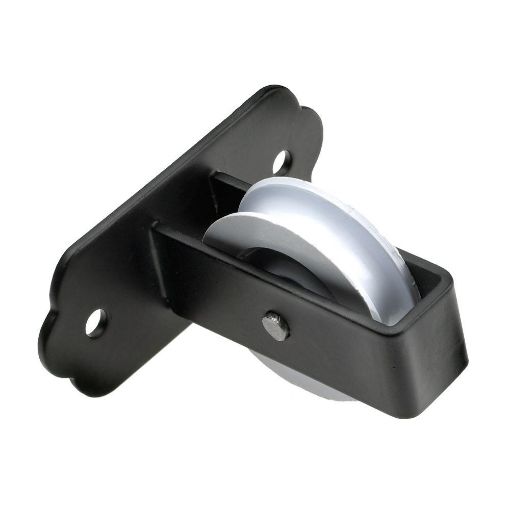 Picture of 1 1/2" BLK SINGLE UPRIGHT PULLEY 1/CLAM
