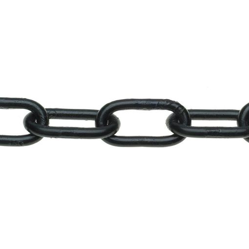 Picture of 6mm BLK LONG LINK WELD CHAIN PER LM