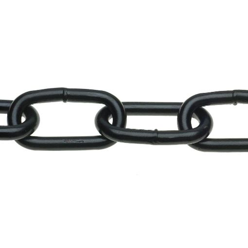 Picture of 8mm BLK LONG LINK WELD CHAIN PER LM