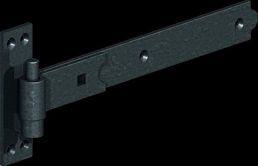 Picture of GM STRAIGHT BAND & HOOK ON PLT | 24" 600MM E/BLAC