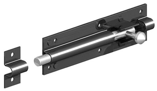 Picture of GM TOWER BOLTS | 6" 150MM E/BLAC
